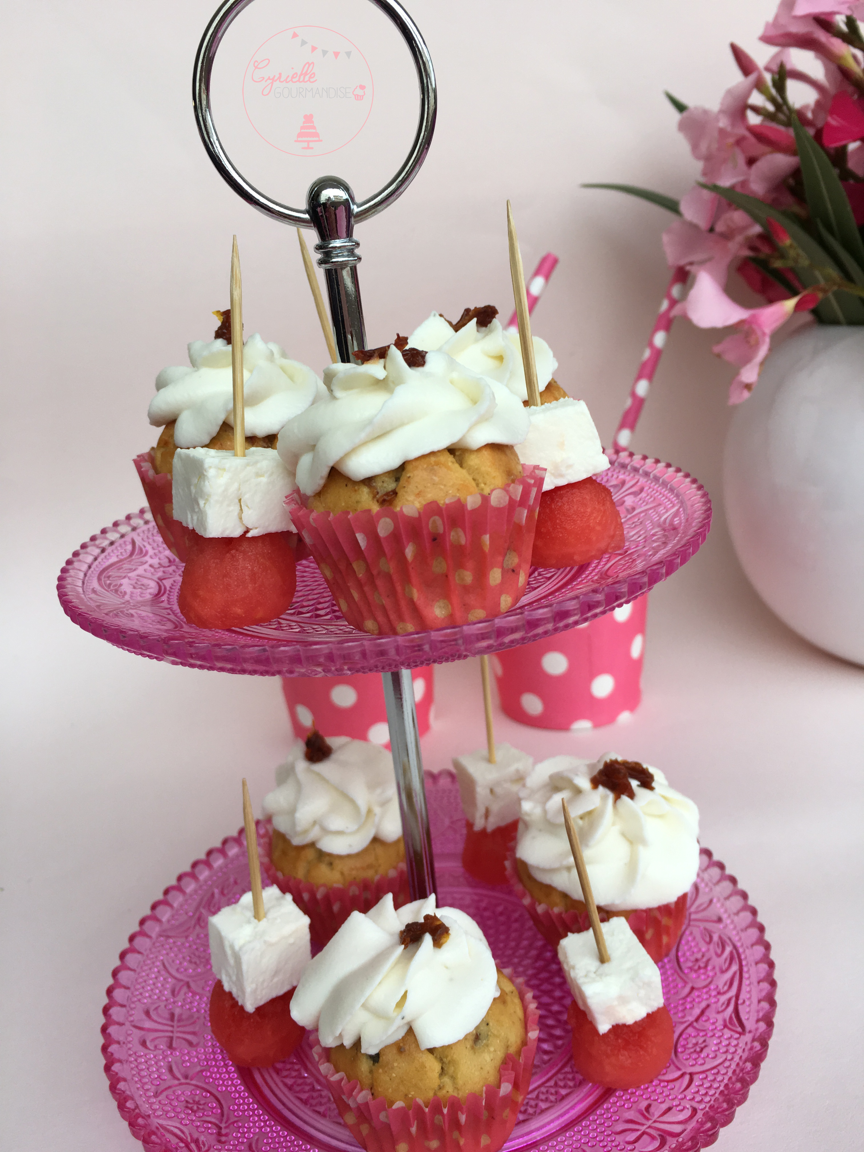Mini cupcakes pois chiche