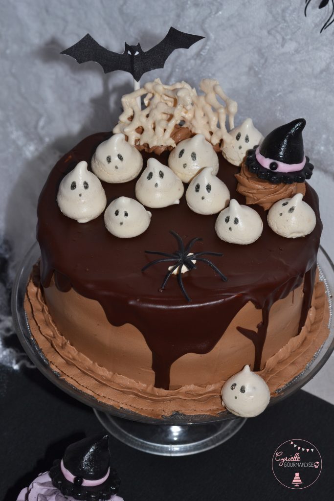 Drippy Layer Cake Dhalloween Poire Chocolat Battle Food