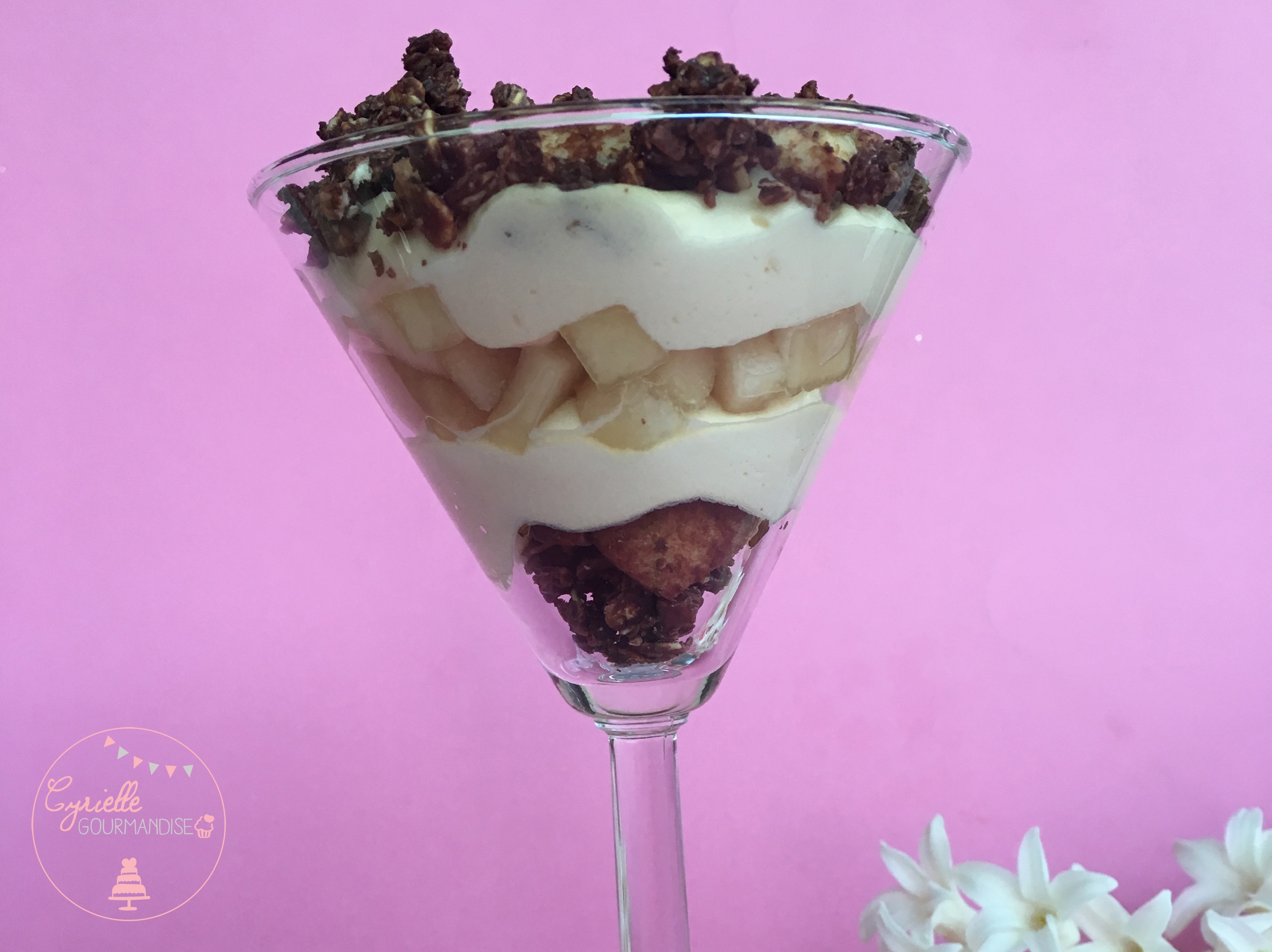 Tiramisu Poire Chocolat Croustillant image