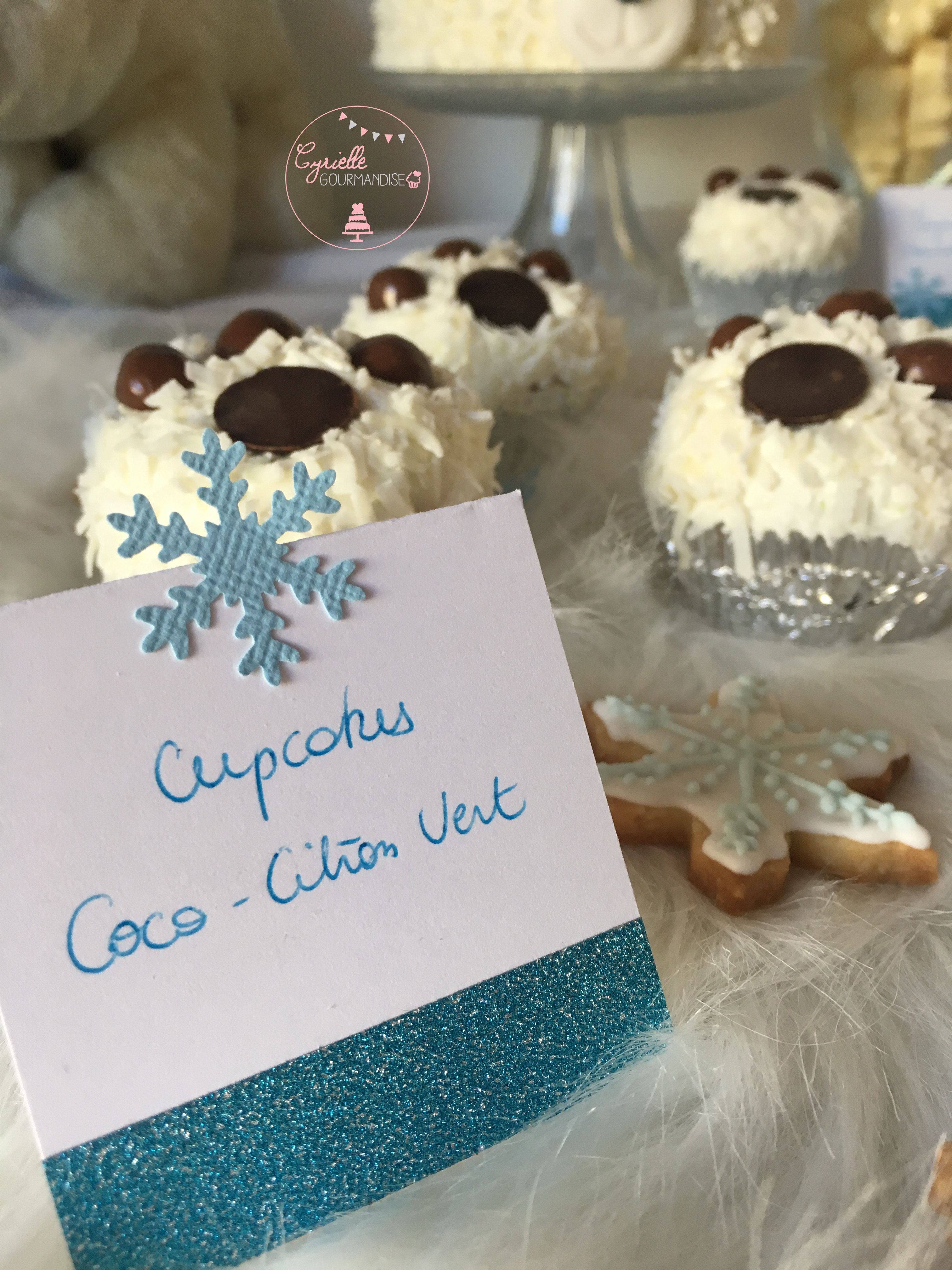 Cupcakes Coco Citron Vert 2
