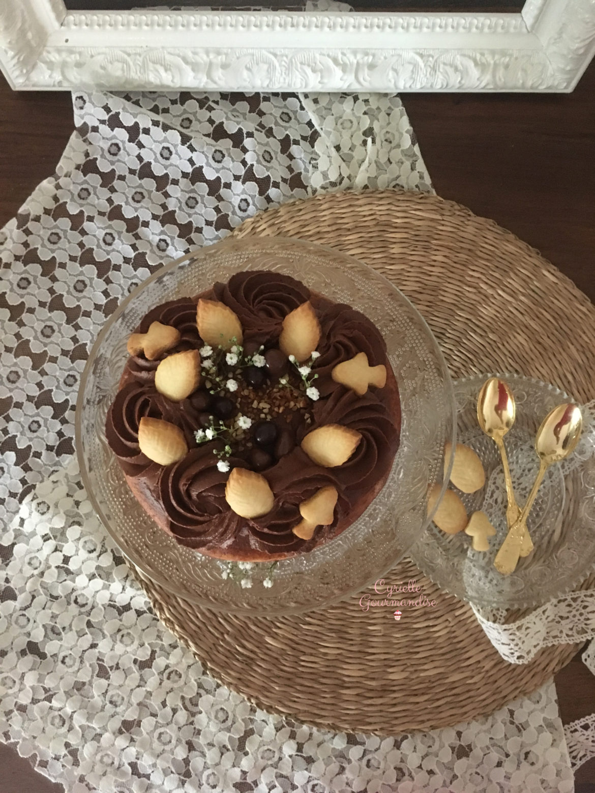 Naked Cake Poire Chocolat Cardamome Cyrielle Gourmandise