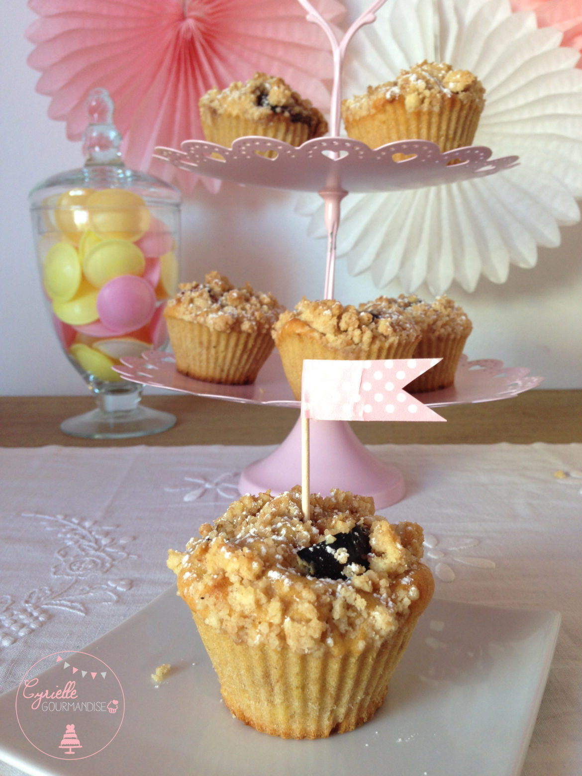 Muffins Figues-Cannelle et Streusel Cannelle – Bataille Food #26