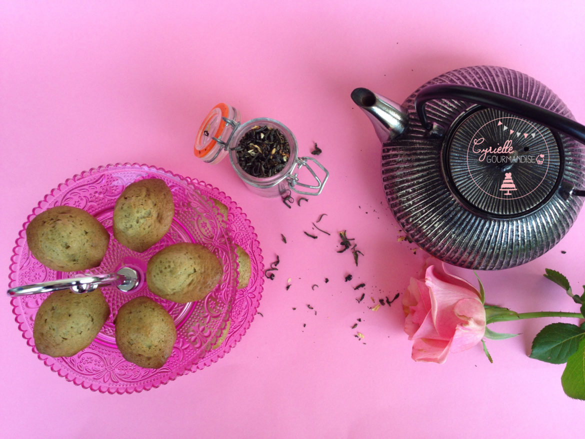 Mini Madeleines au thé Matcha – Autour d’un Tea Time