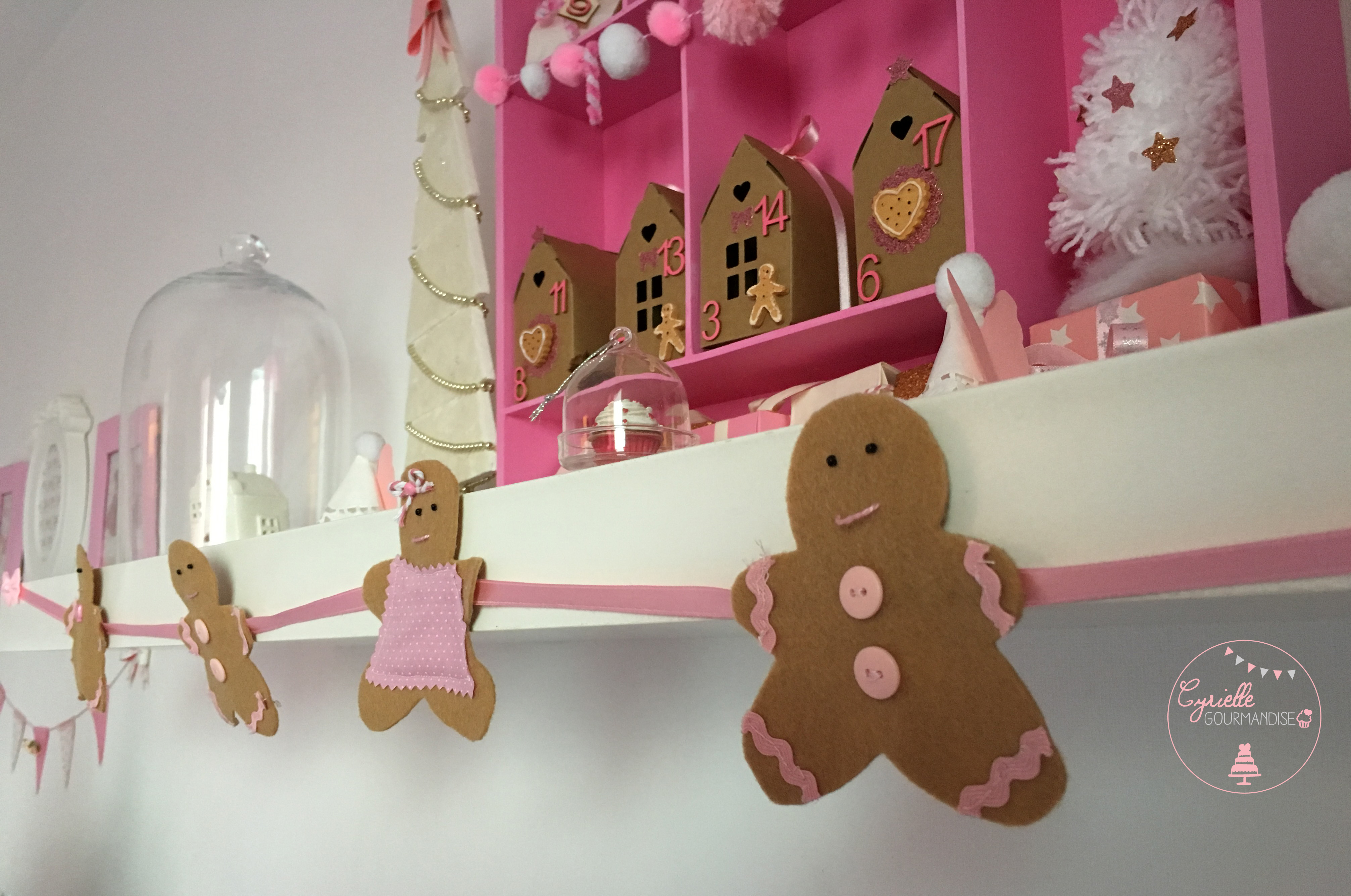 Guirlande Gingerbread installée 2