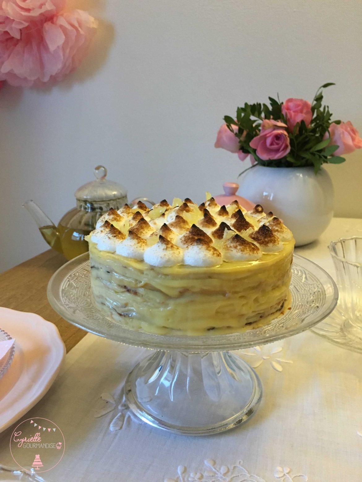 Le Gâteau de Crêpes qui se prend pour une tarte au Citron