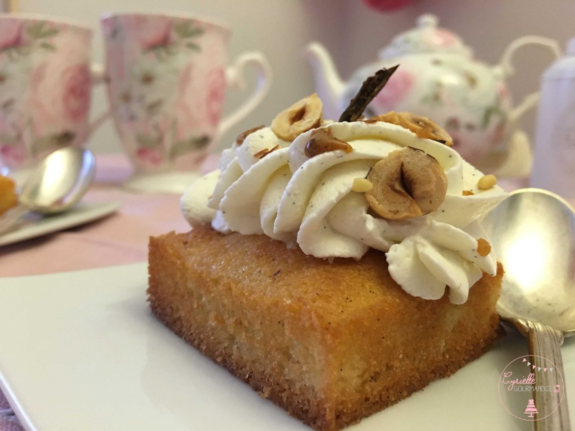 Financier Gourmand Vanille-Noisette {Recettes autour d’un ingrédient # 12}