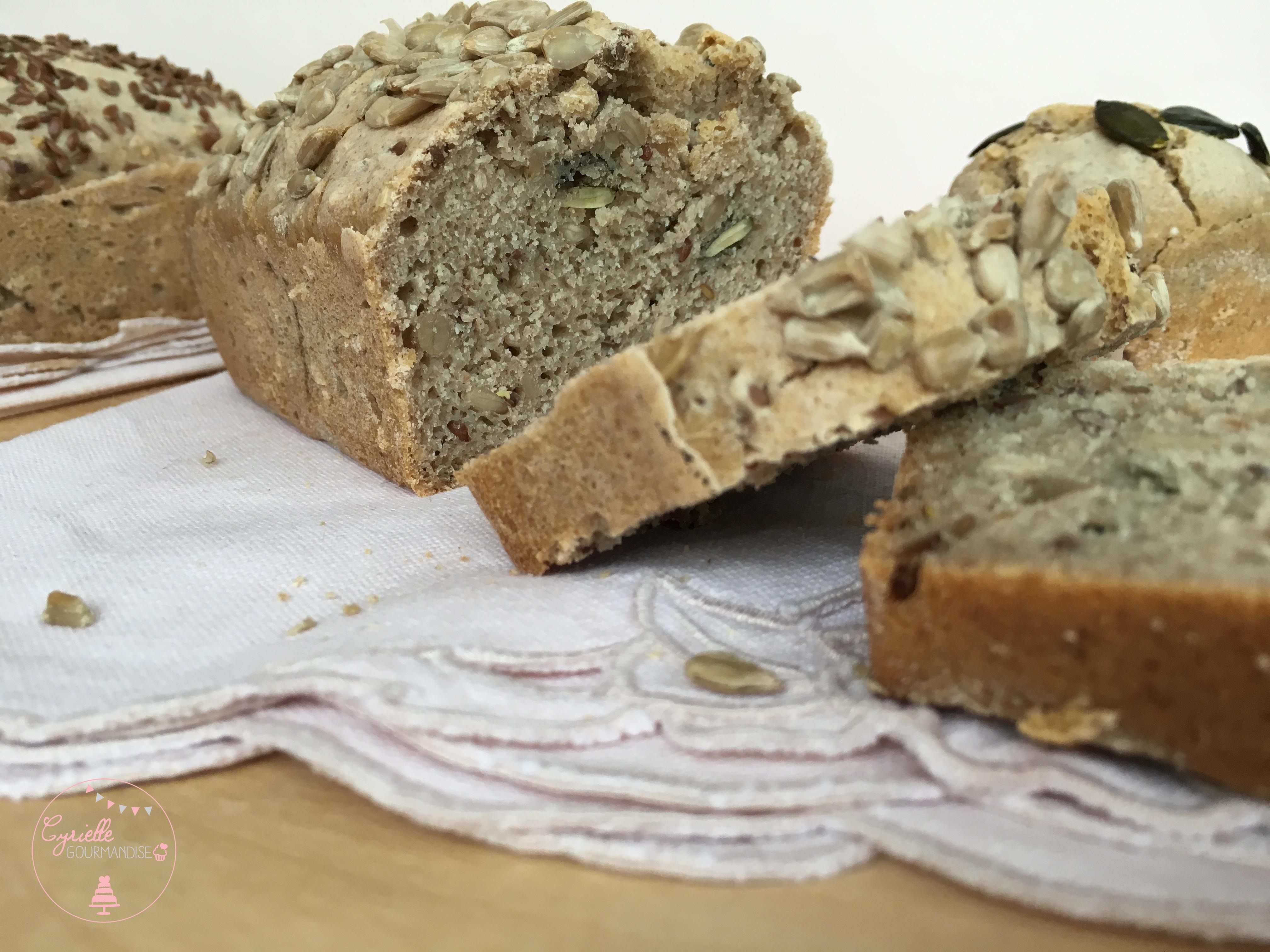 Pain sans gluten
