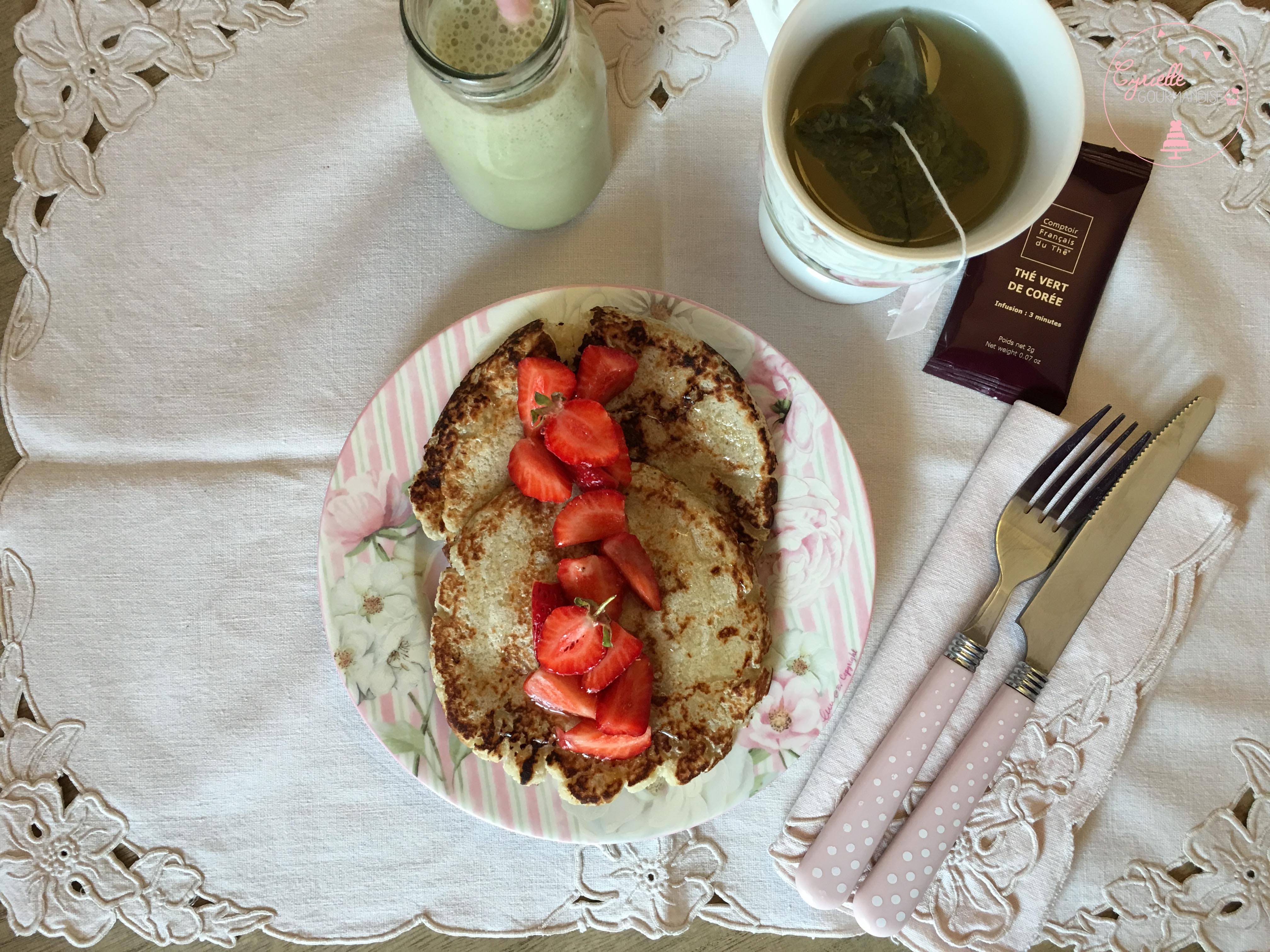 Pancakes banane coco vegan 4