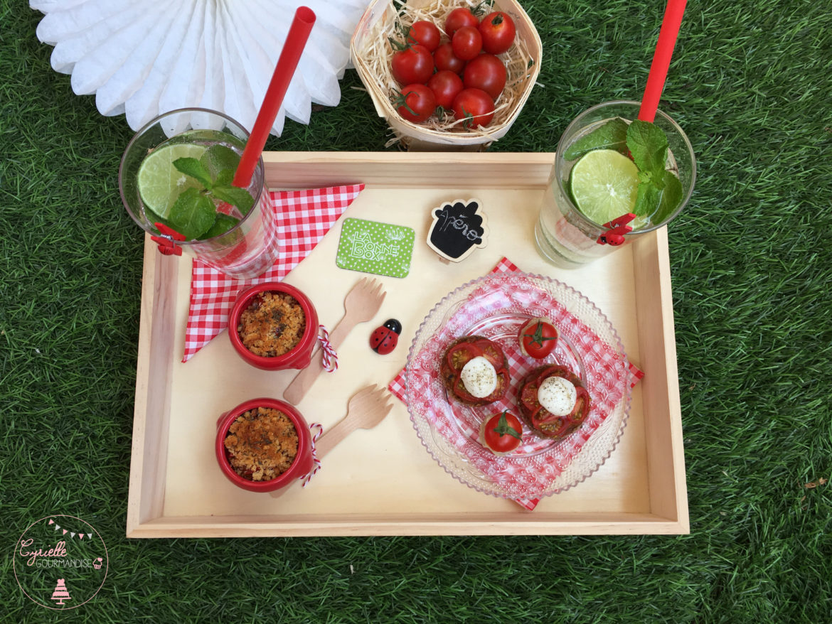 Apéro autour de la tomates