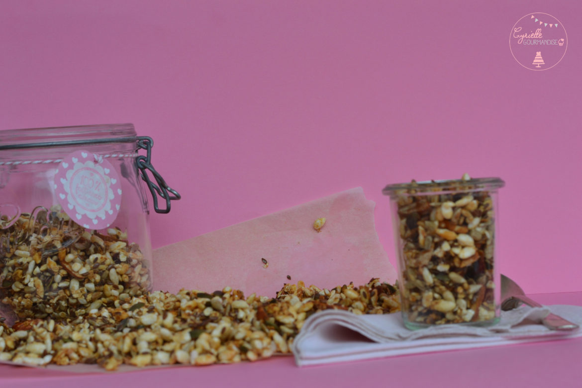 Granola Riz Soufflé et Petites Graines {Healthy}