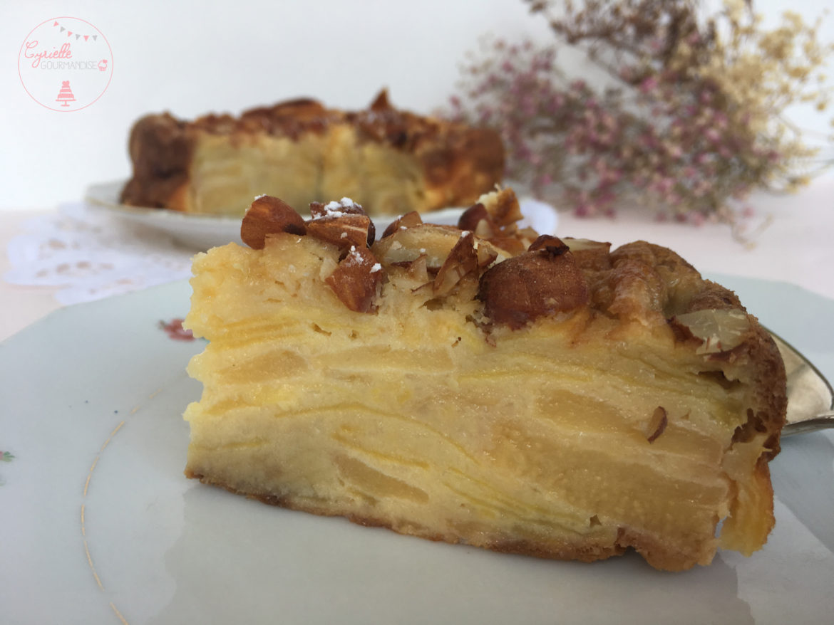 Gâteau Invisible Pomme-Coing-Amande