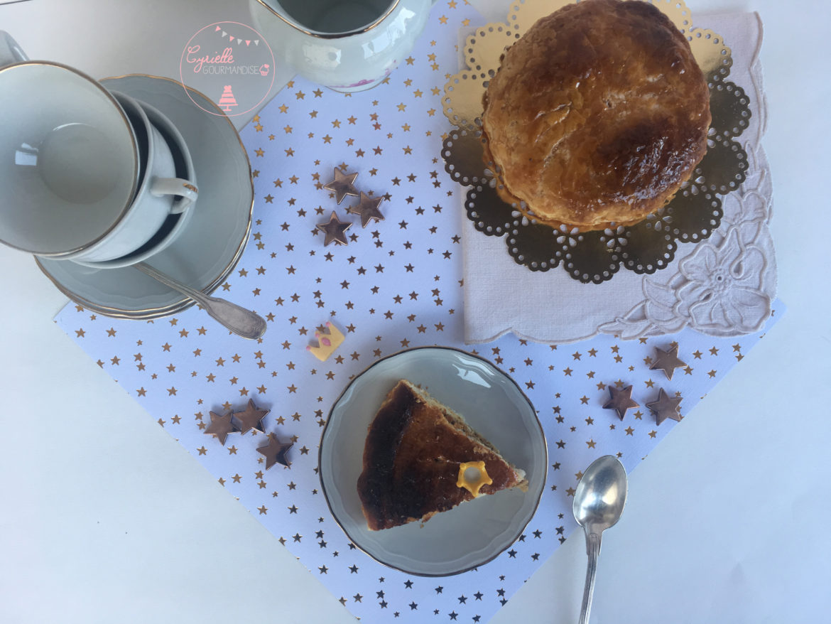 Galette des Rois Crème de Noisette et Citron Confit