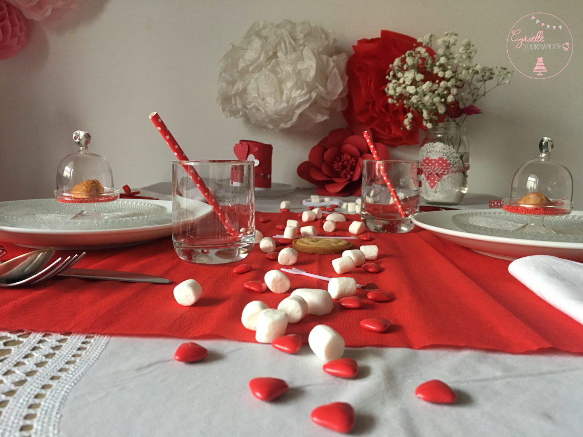 Table Rouge Passion ♥ Saint Valentin ♥