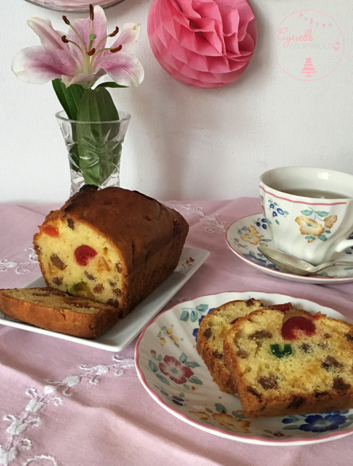 Cake Aux Fruits Confits de Provence