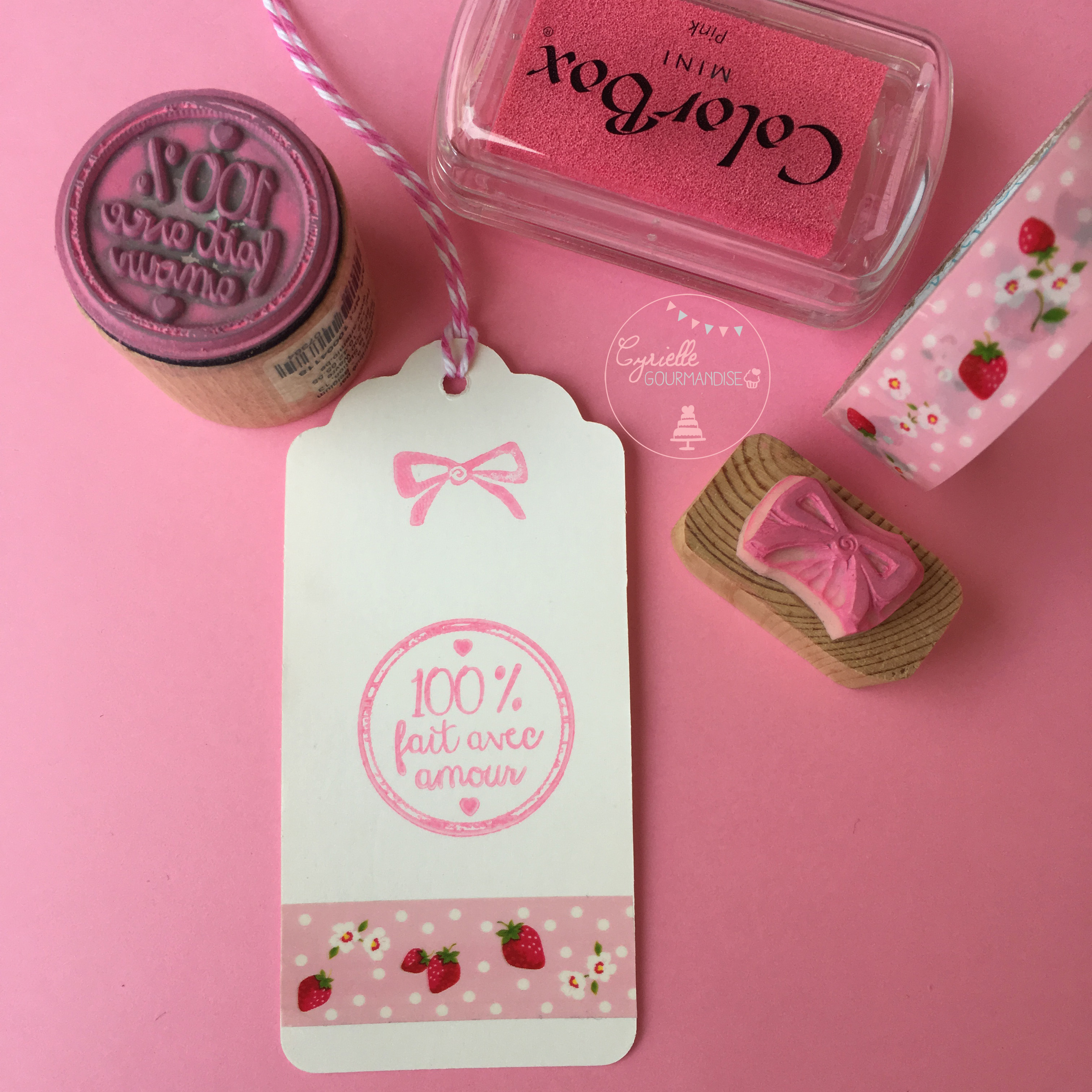 Coffret Tea Time Gourmand - Etiquette