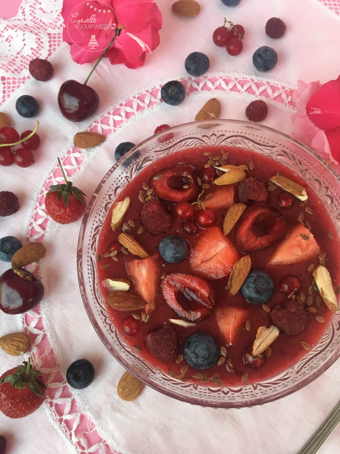 Smoothie Bowl Fraise-Cerise