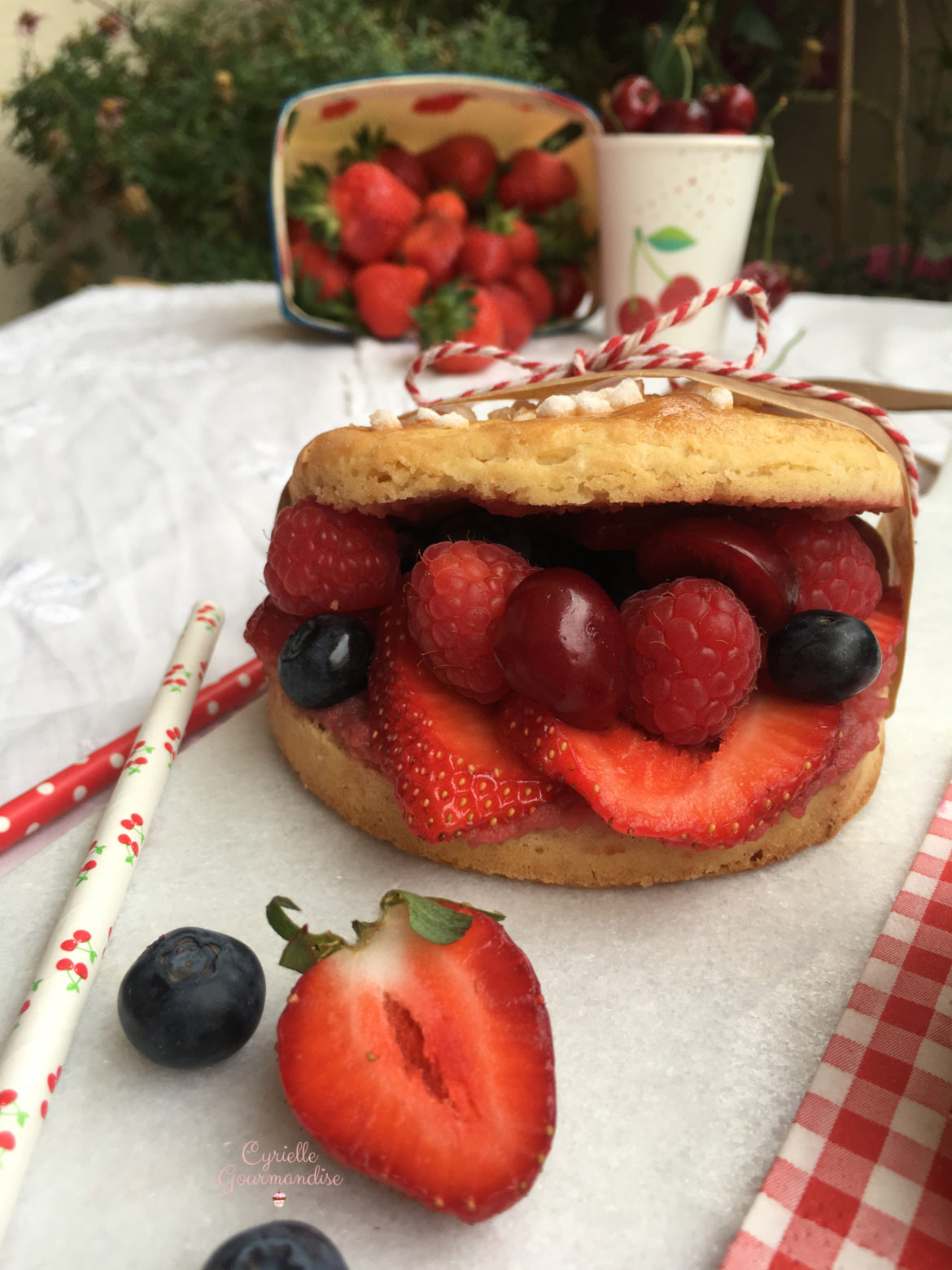 « Pan Bagnat » Aux Fruits Rouges