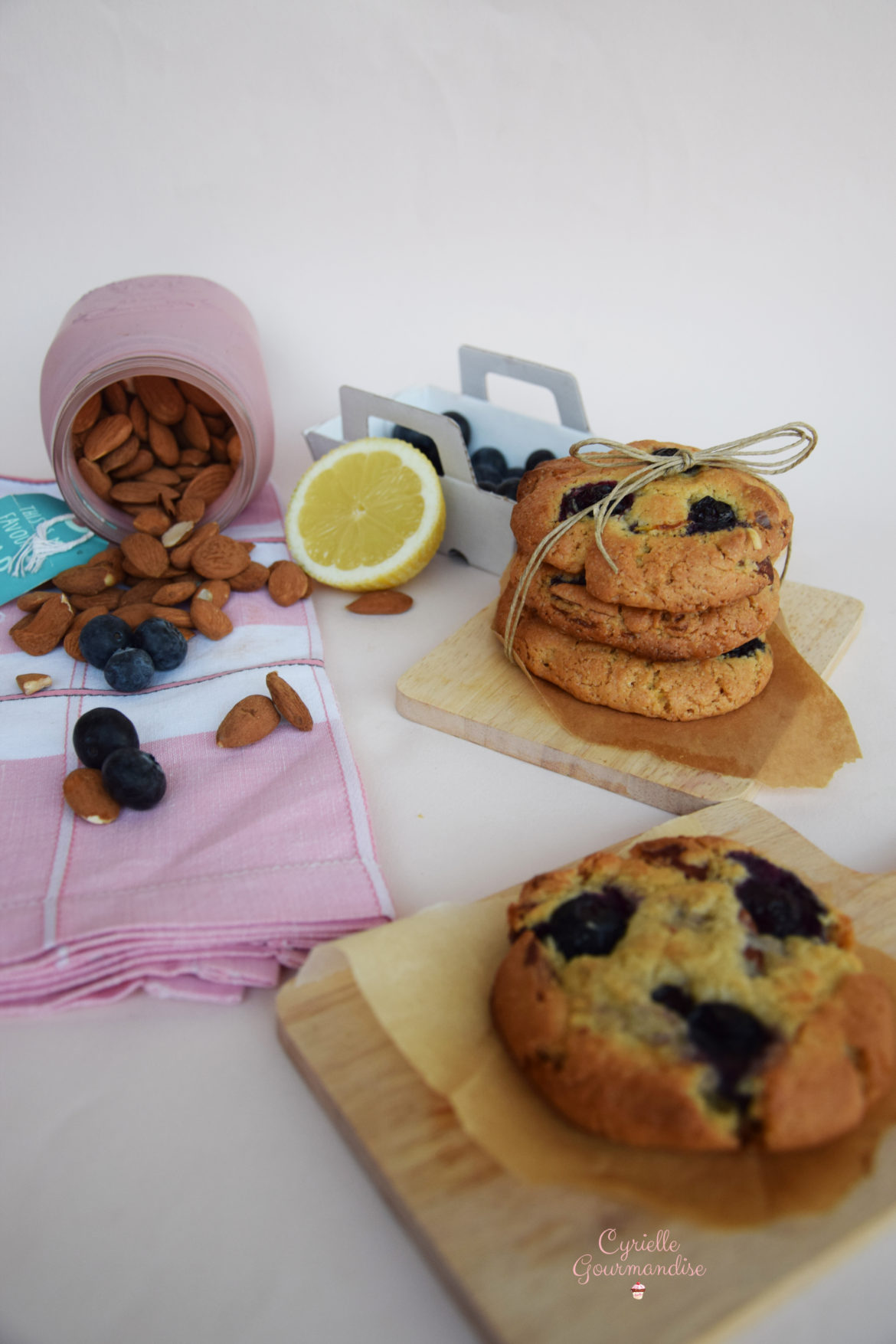 Cookies Citron-Myrtille