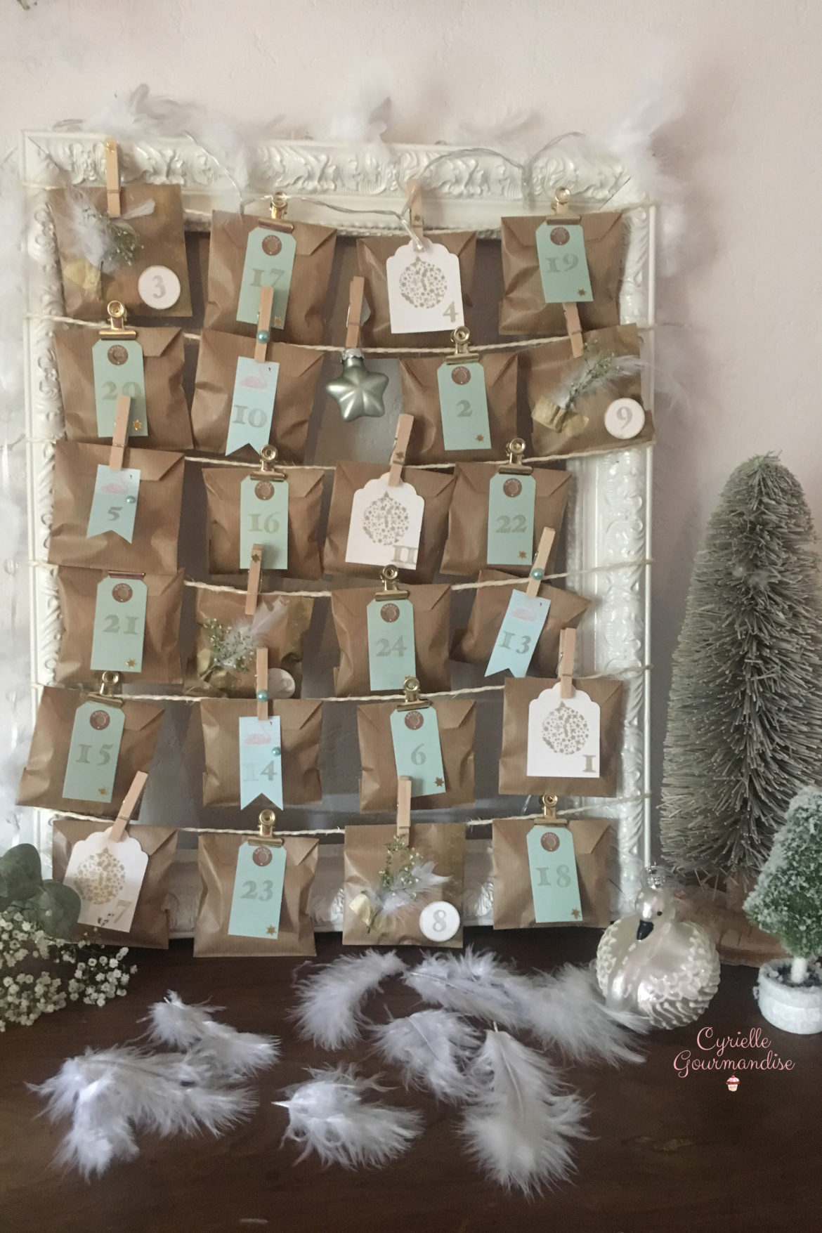 Mon Calendrier de l’Avent ♥ DIY ♥