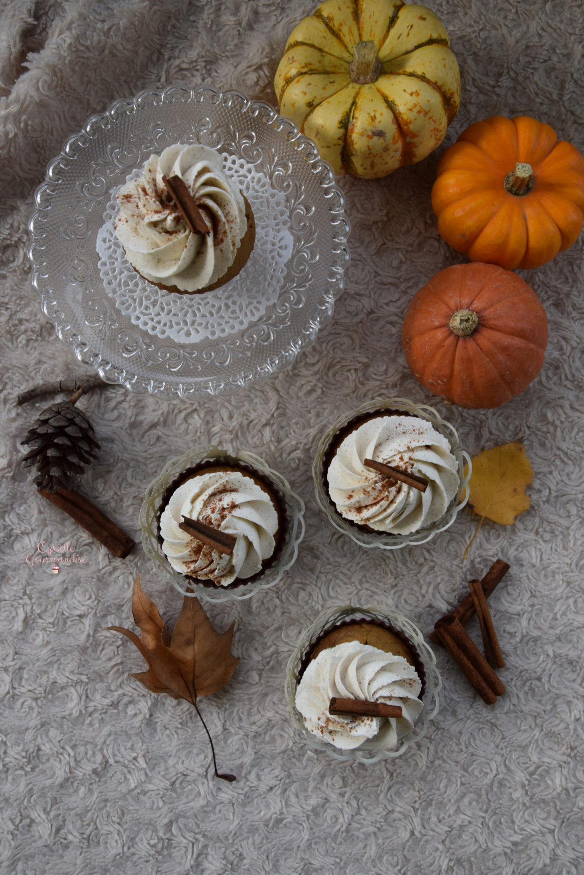 Cupcakes Potiron Cannelle