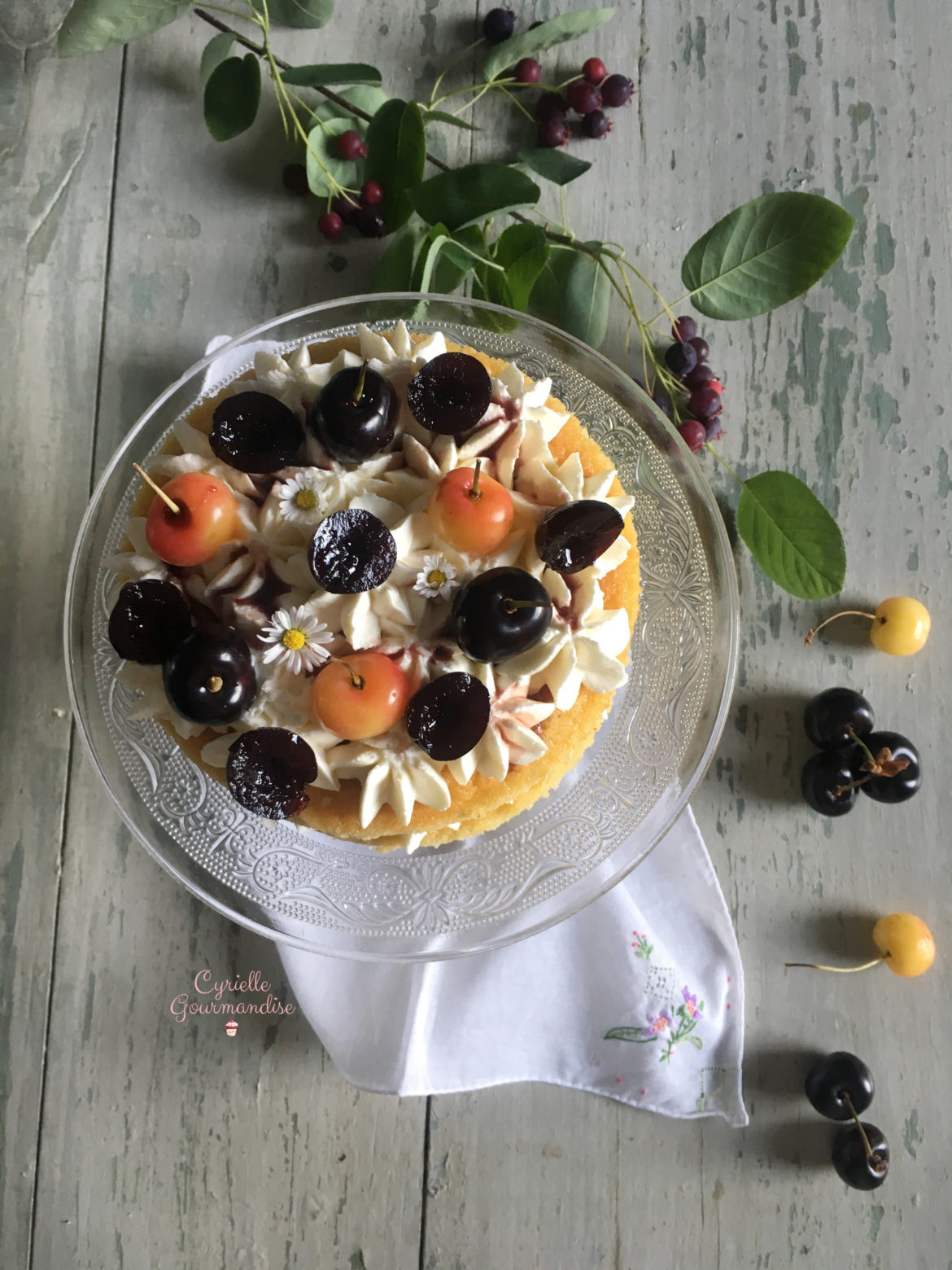 Layer Cake Cerise-Amande-Amarena